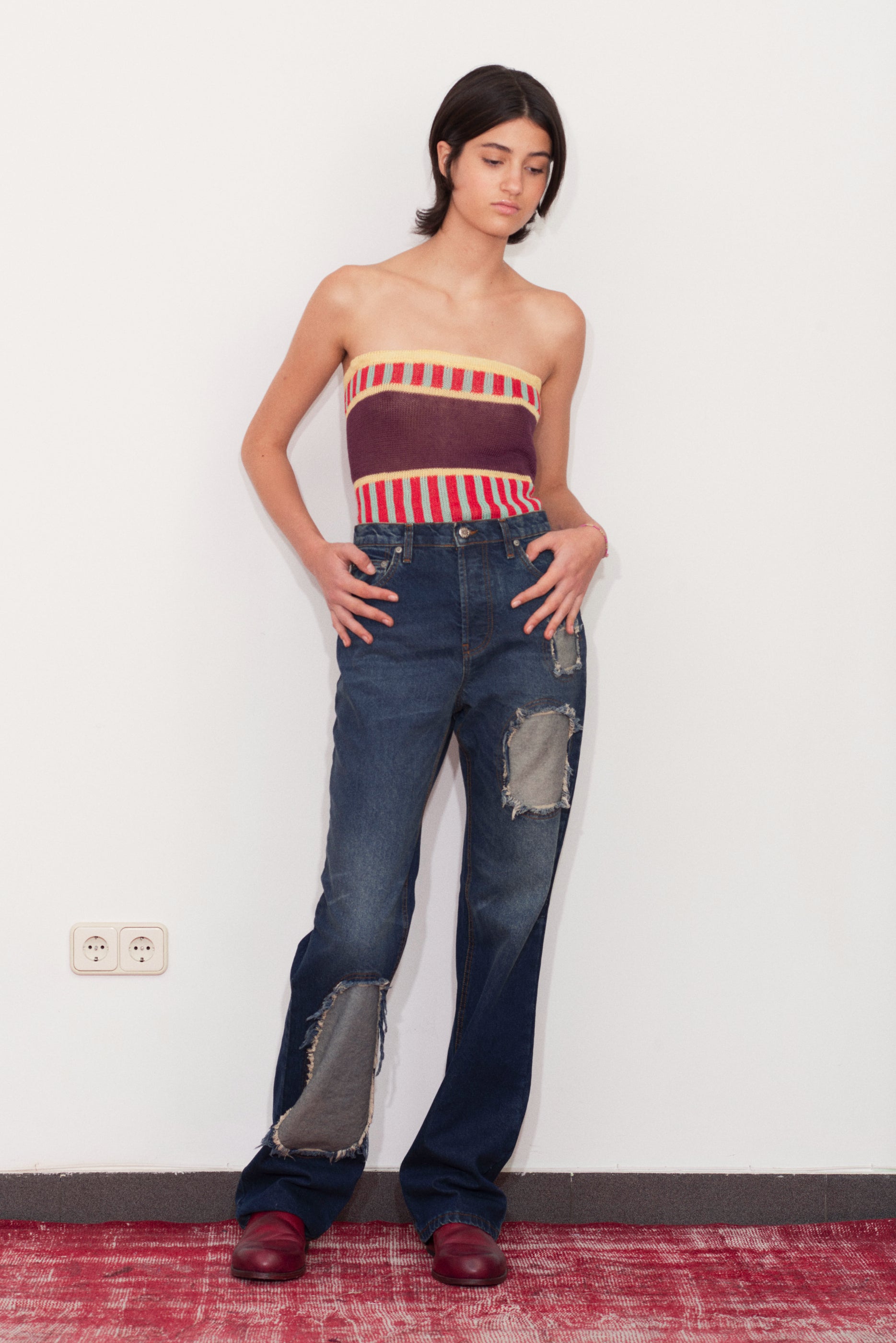 Womens Circle Window Jean