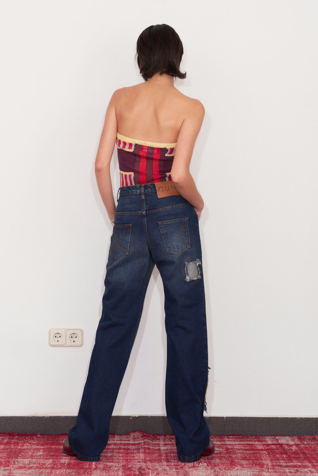 Womens Circle Window Jean