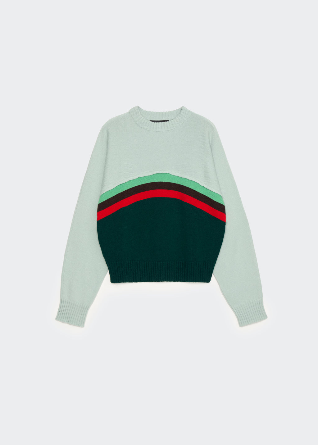 Stacked Bat Sweater Mint