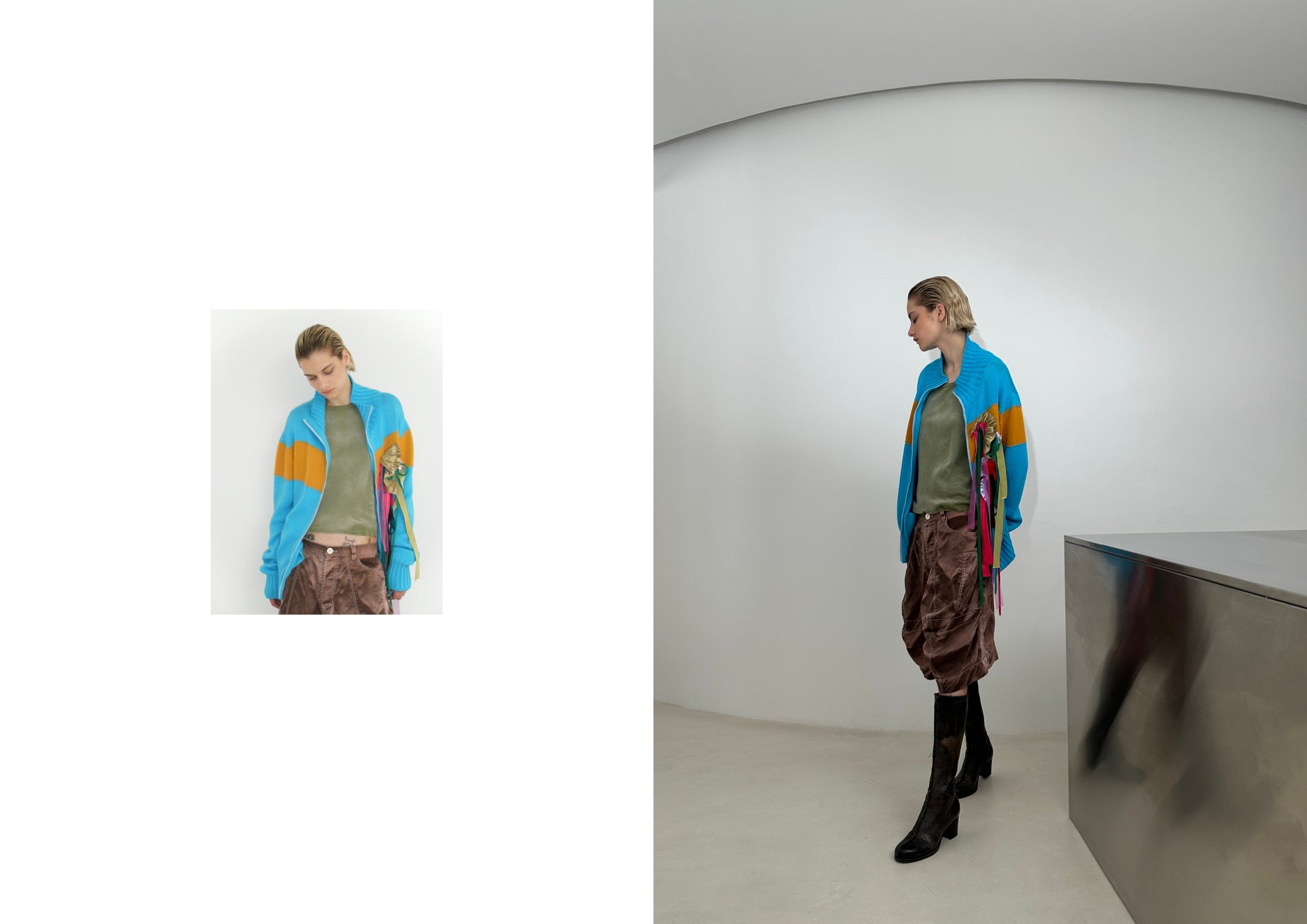 Knit Track Jacket