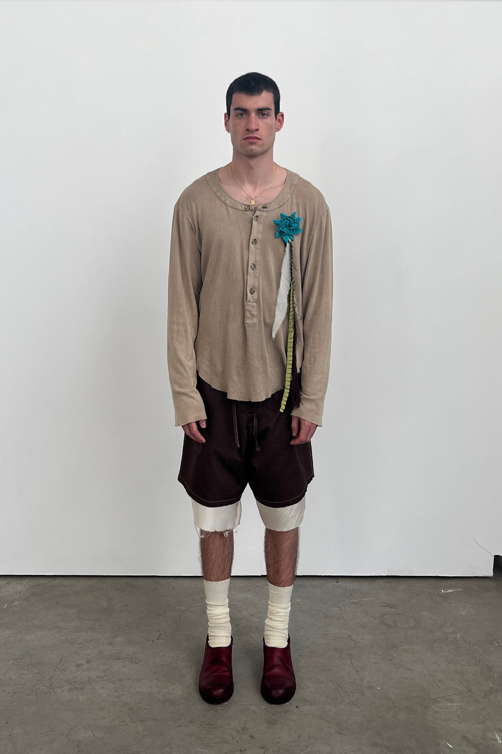 Pull-me-over Long Sleeved Henley