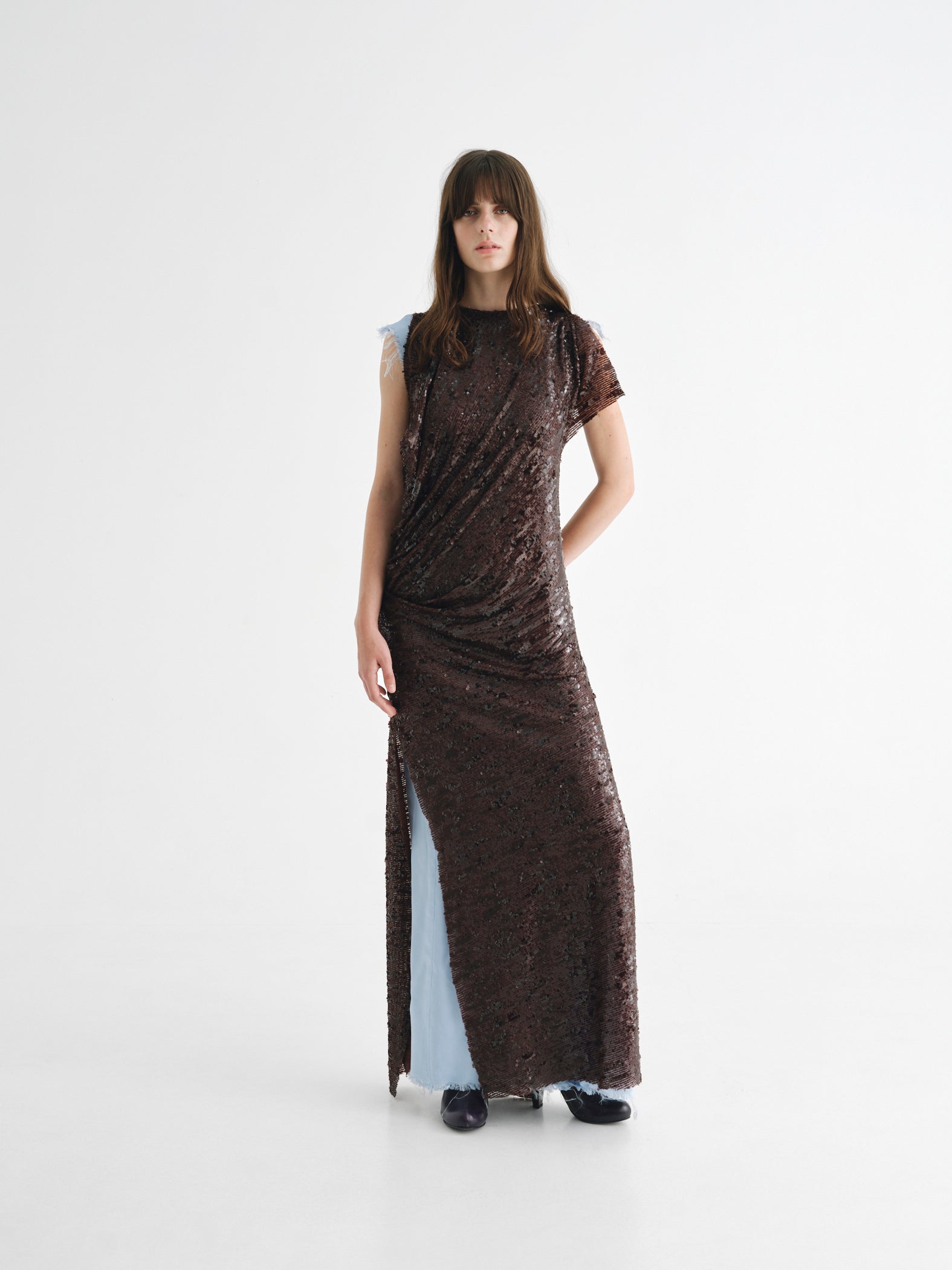 Droopy Drape Gown