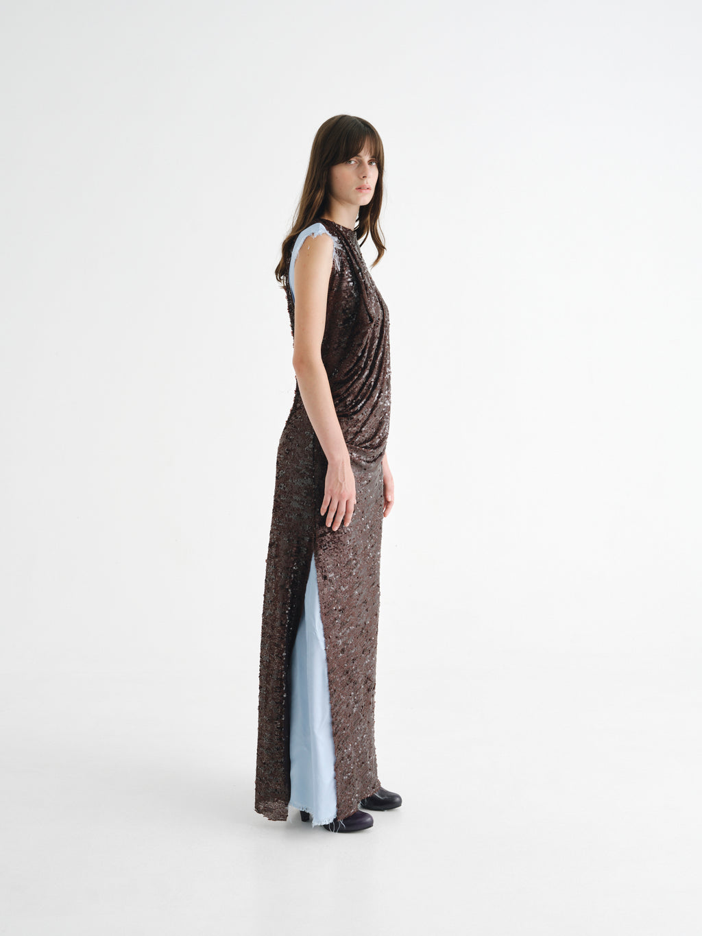 Droopy Drape Gown