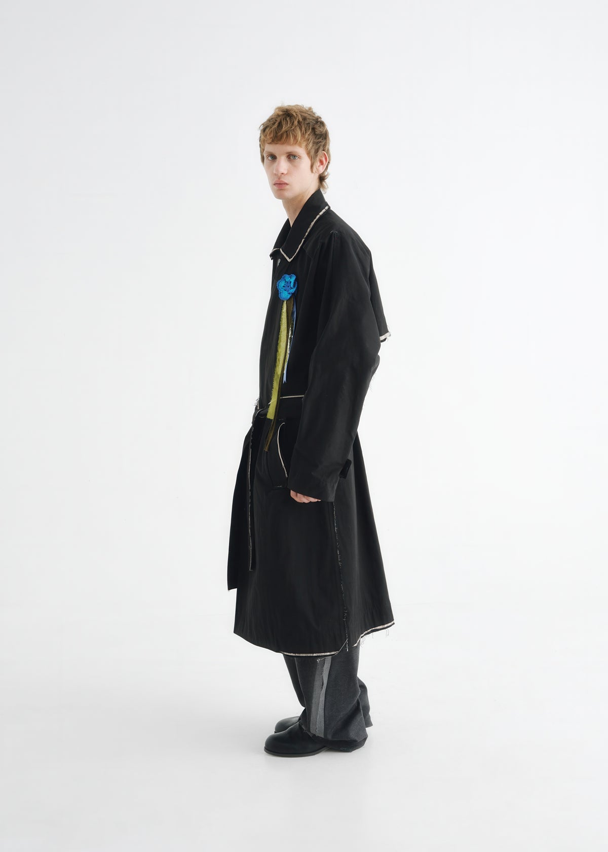 Cutaway Trench Coat