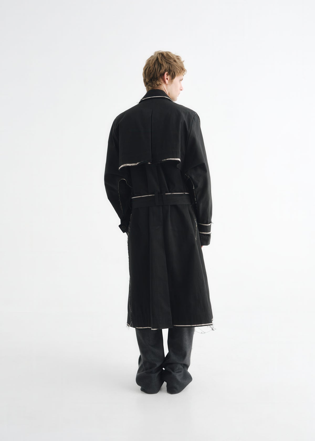 Cutaway Trench Coat