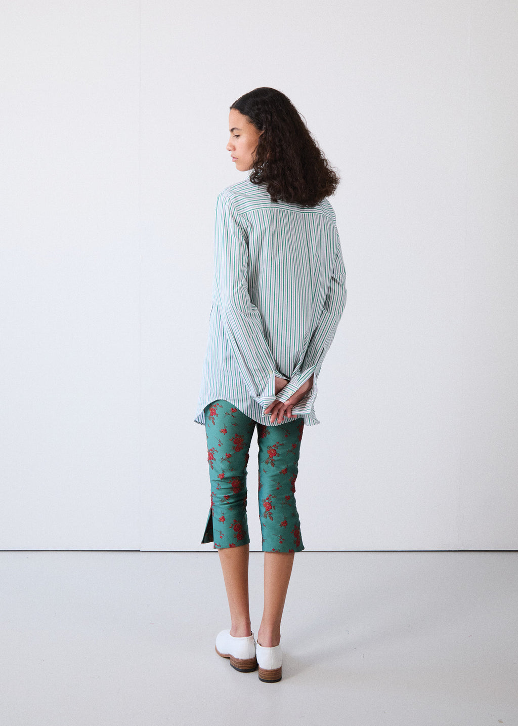 Pin-Tuck Lung Shirt