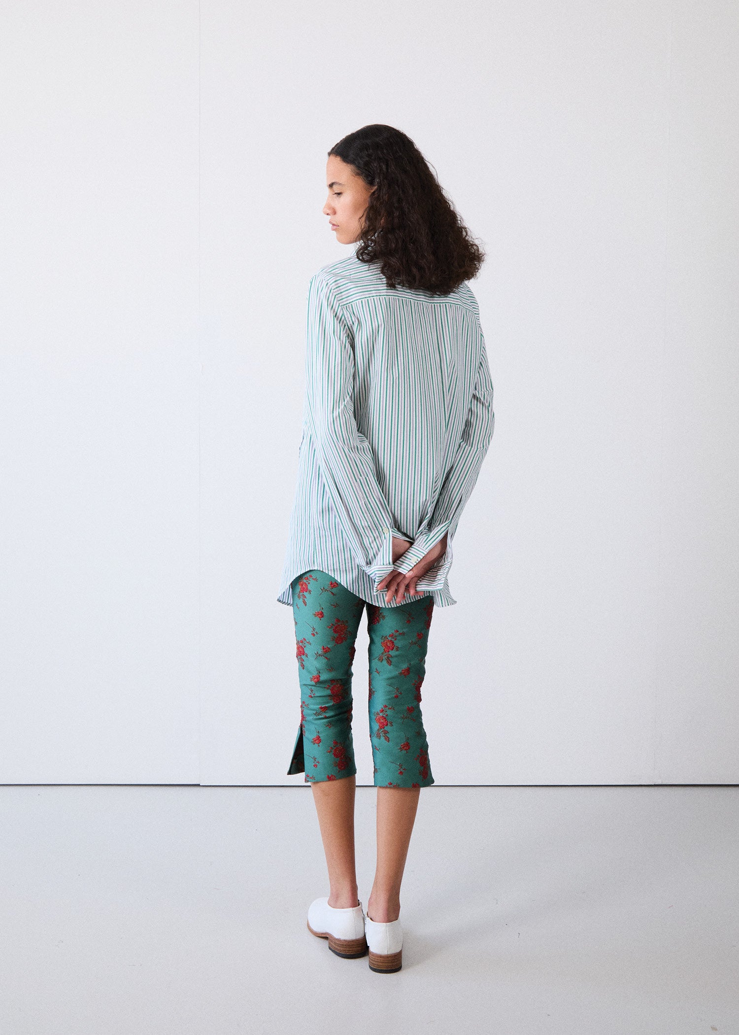 Pin-Tuck Lung Shirt