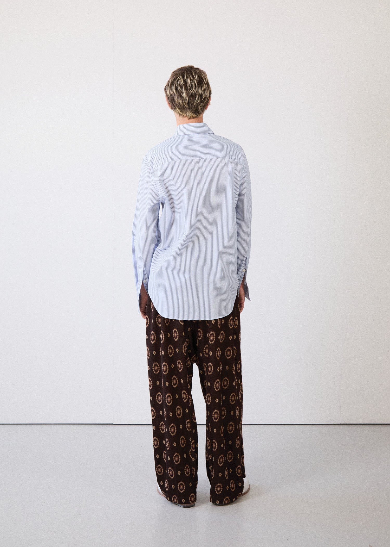 Pin-Tuck Lung Shirt
