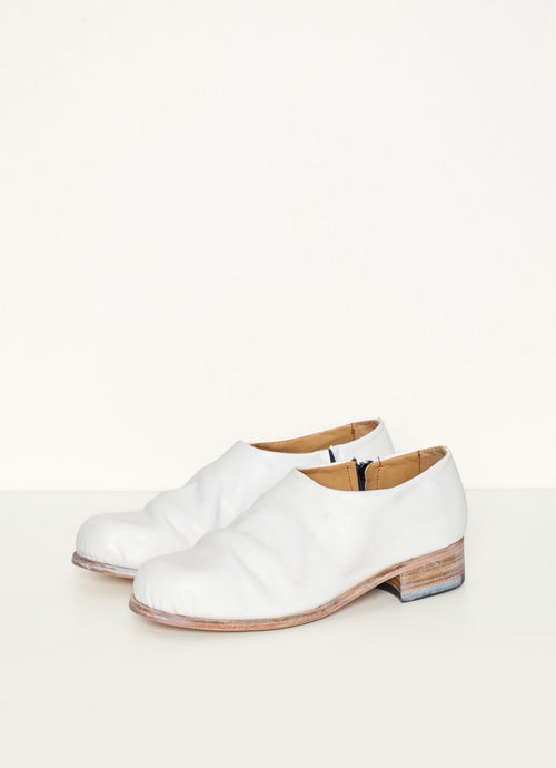 Bubble Toe Zip-On Mens - White