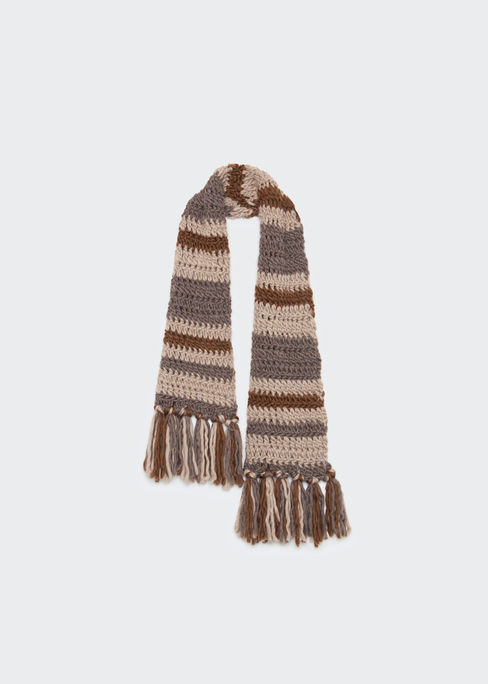 Hand-Crochet Swathe - Scarf 1.9 x 0.36 MTR