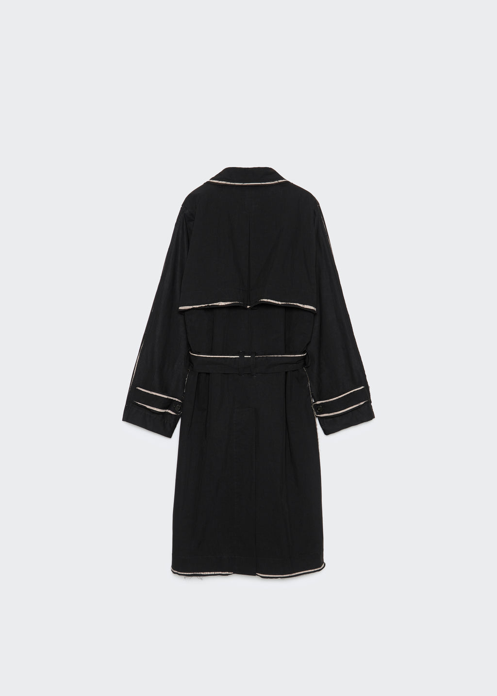 Cutaway Trench Coat