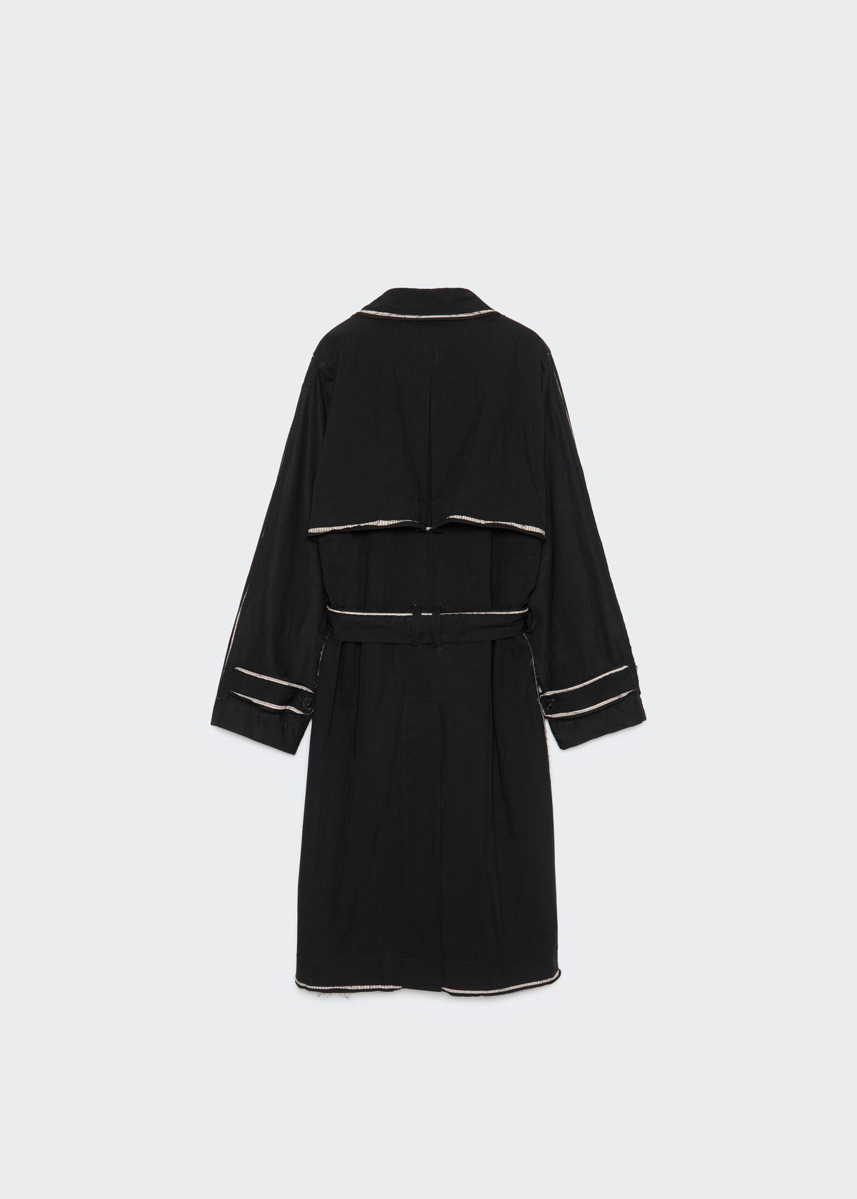 Cutaway Trench Coat