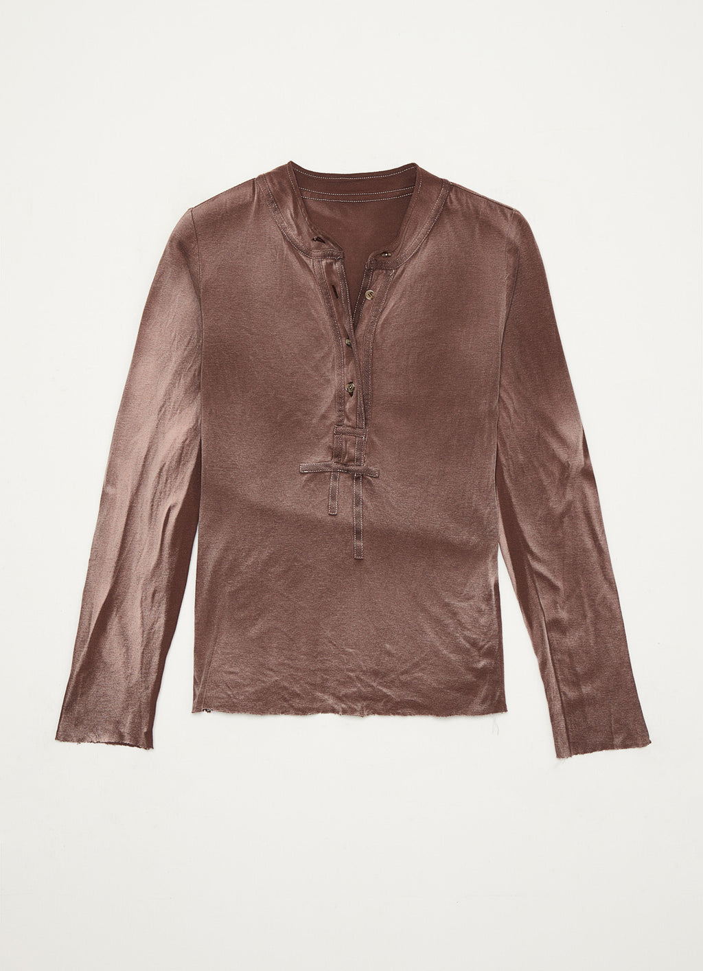 Tyre Tracks Long Sleeve Henley