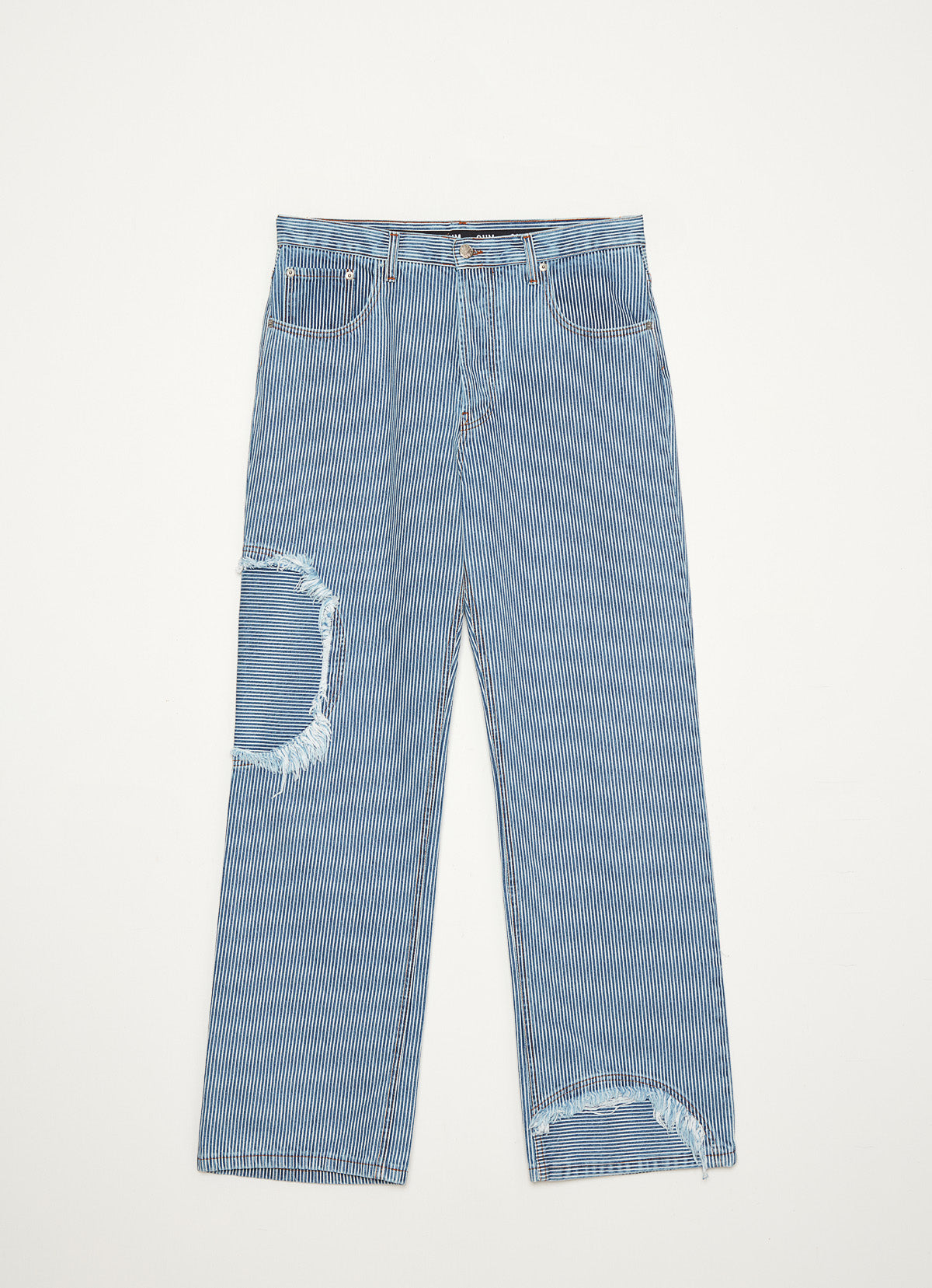 Circle Window Jean Stripe