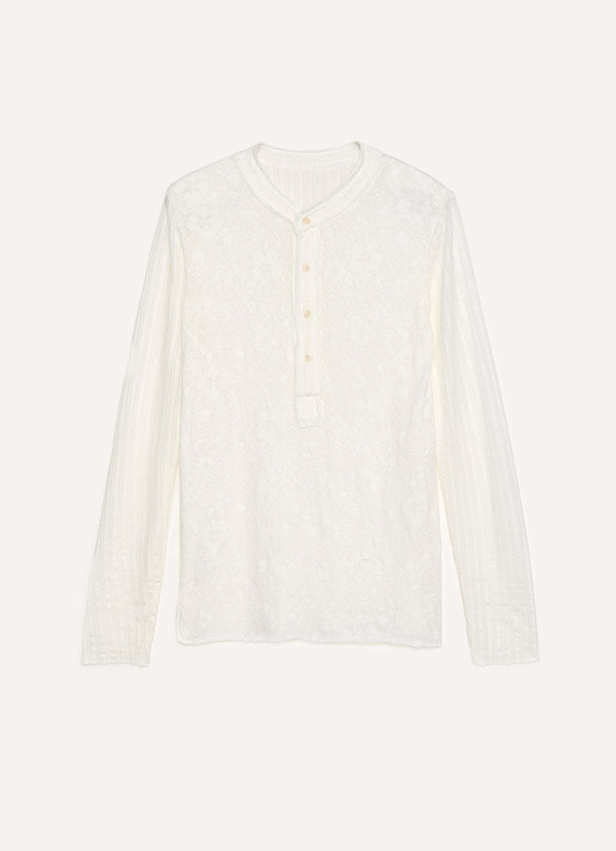 Kitchen Curtain Stacked Henley