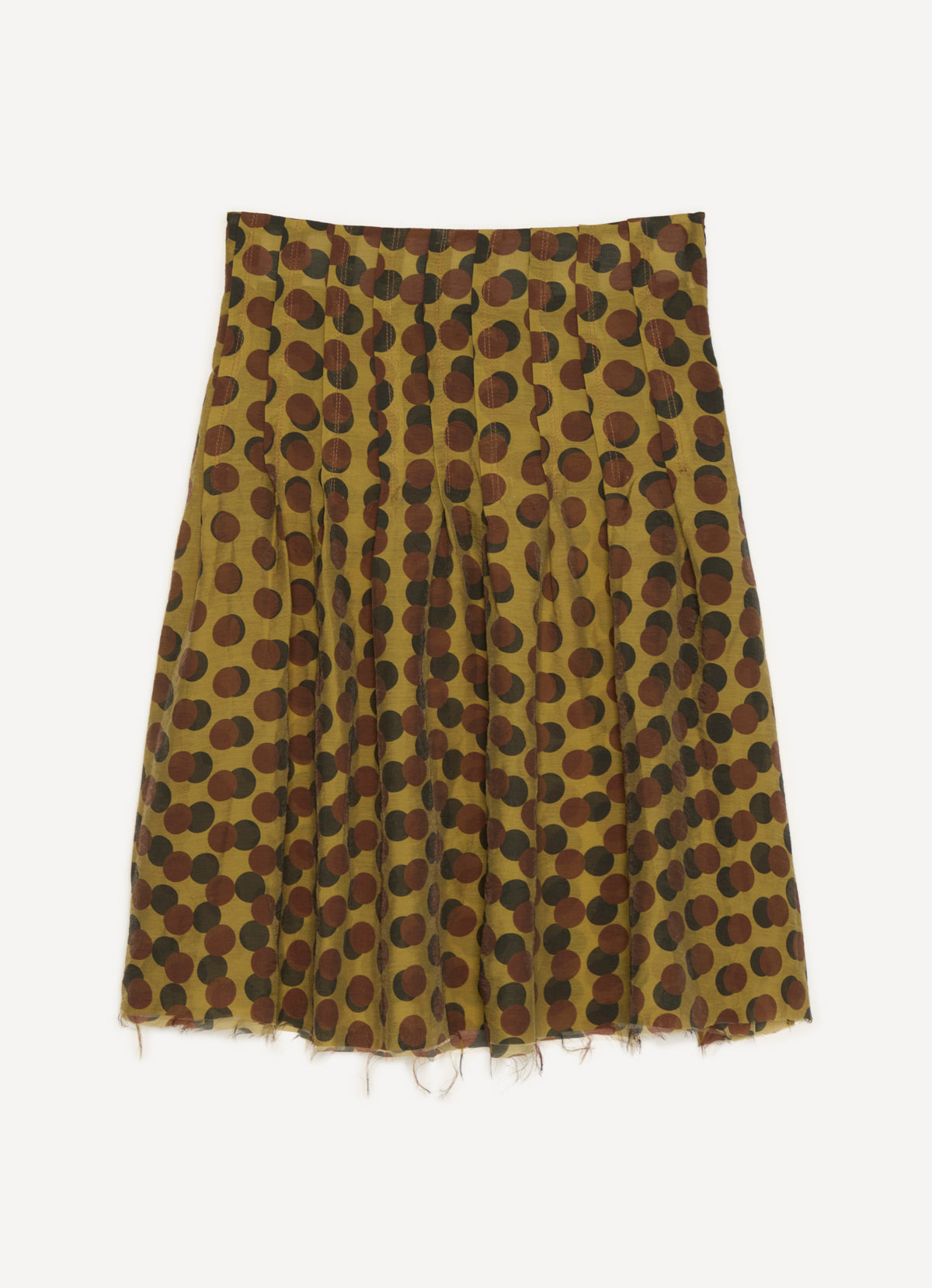 Optical Pleat Around Skirt