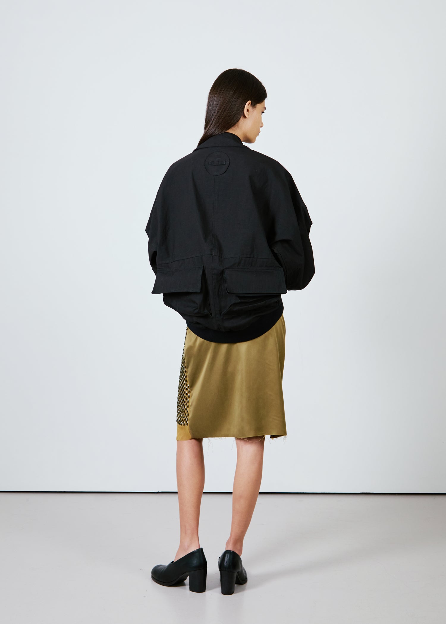 Hand Embroidered Sequin Skirt