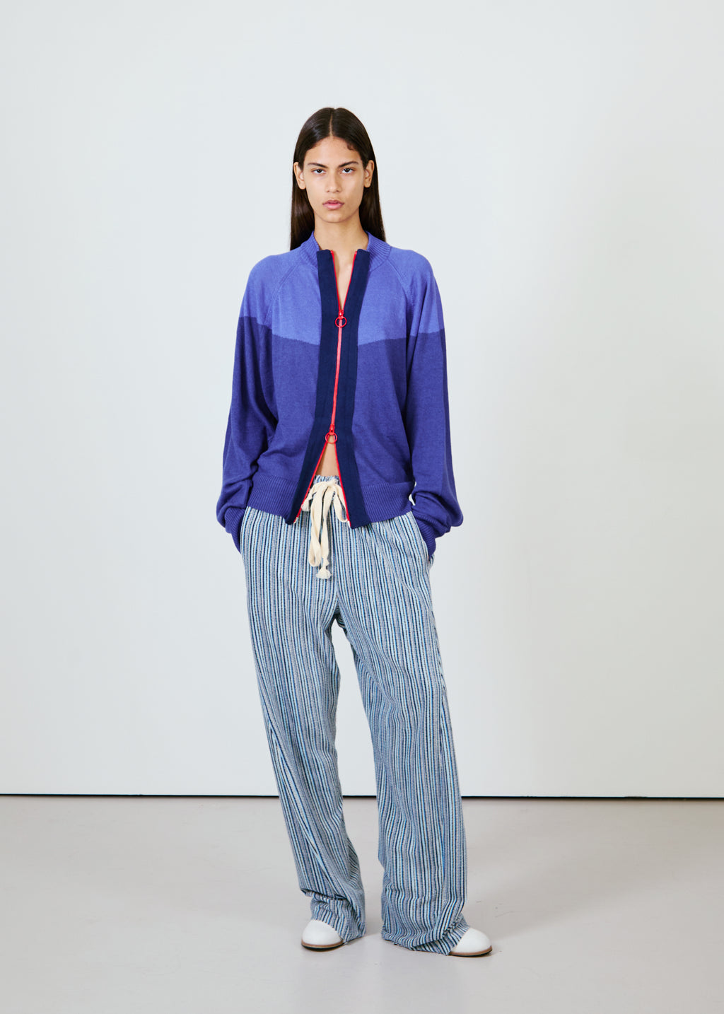 Half Moon Racer Zip-Up