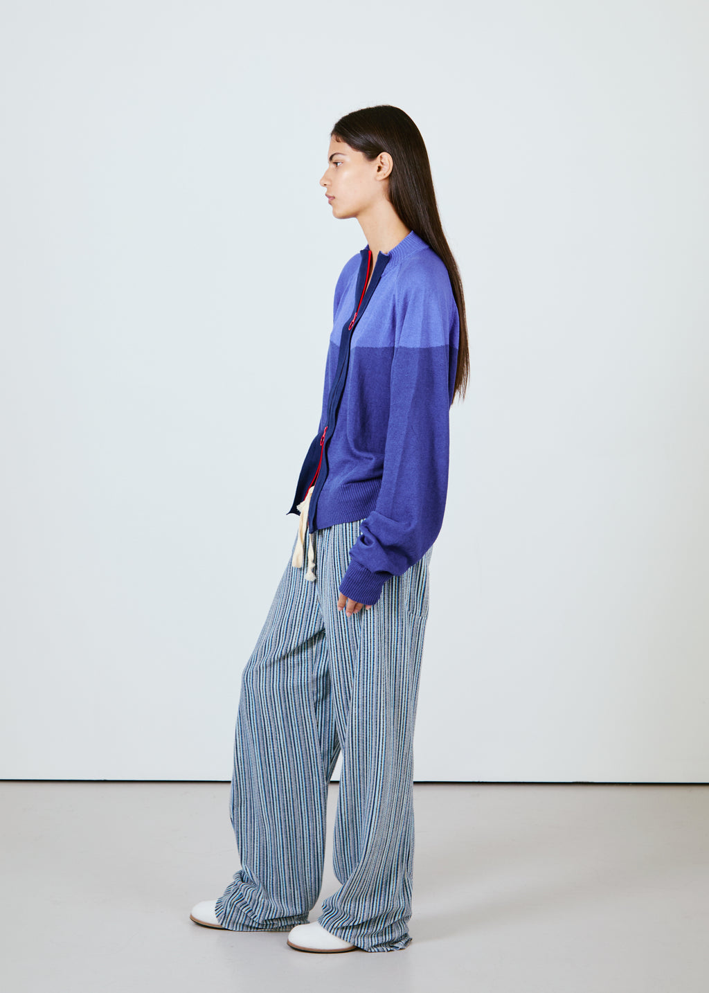 Half Moon Racer Zip-Up