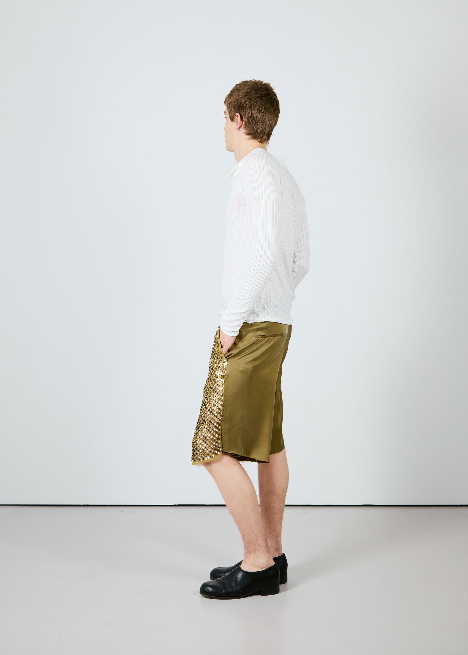 Kitchen Curtain Stacked Henley