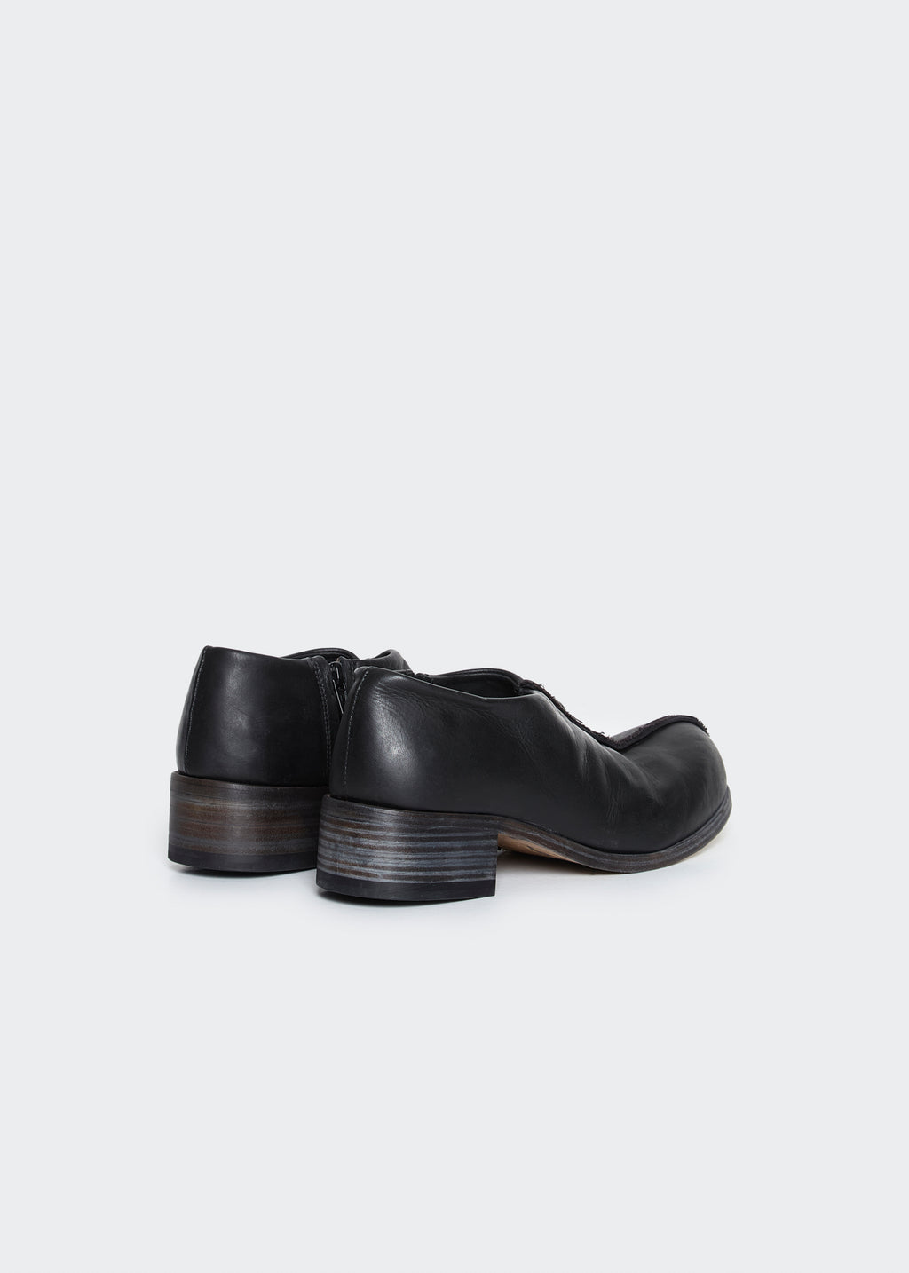 Ripper Zipper Stacked Heel Womens