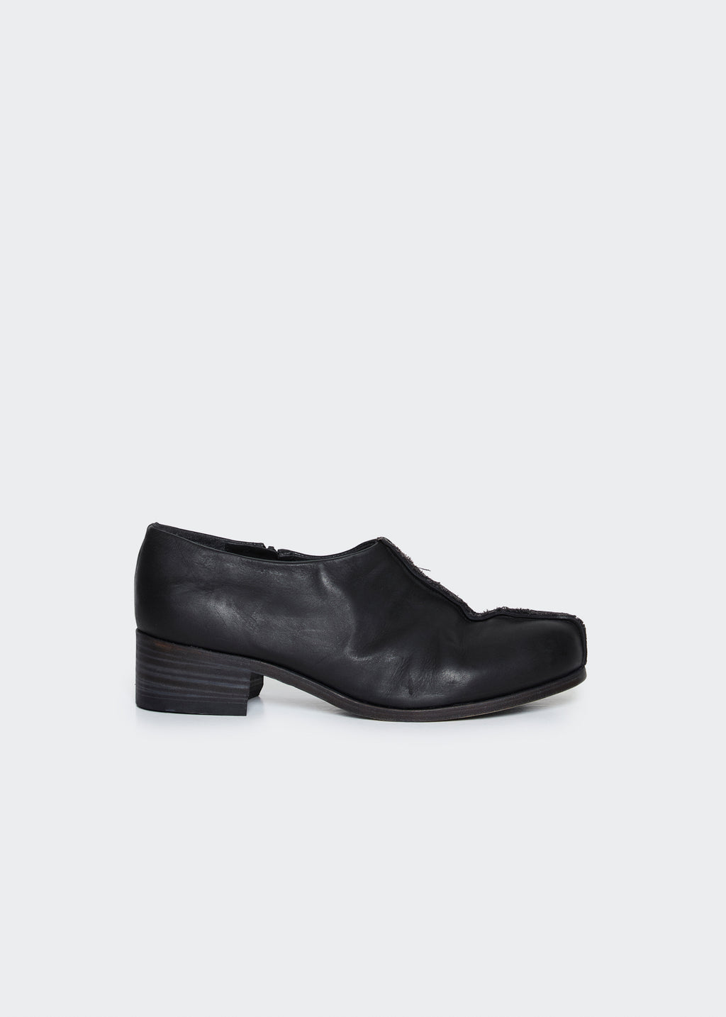 Ripper Zipper Stacked Heel Mens