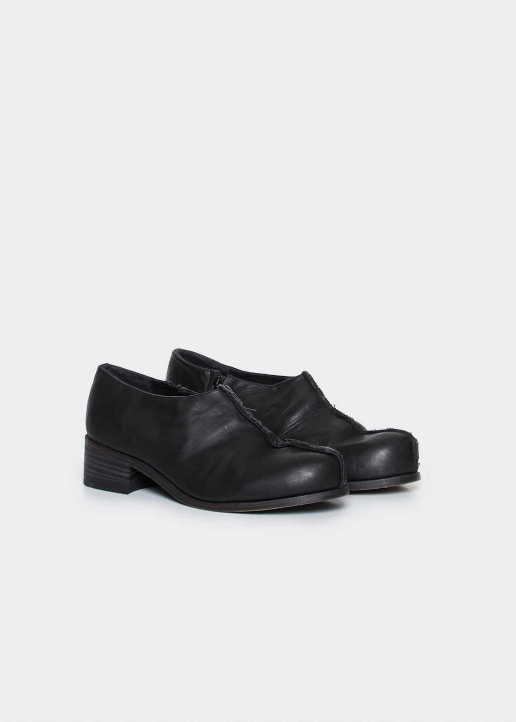 Ripper Zipper Stacked Heel Mens