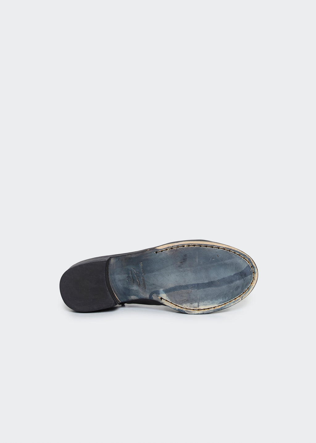 Ripper Zipper Stacked Heel Mens
