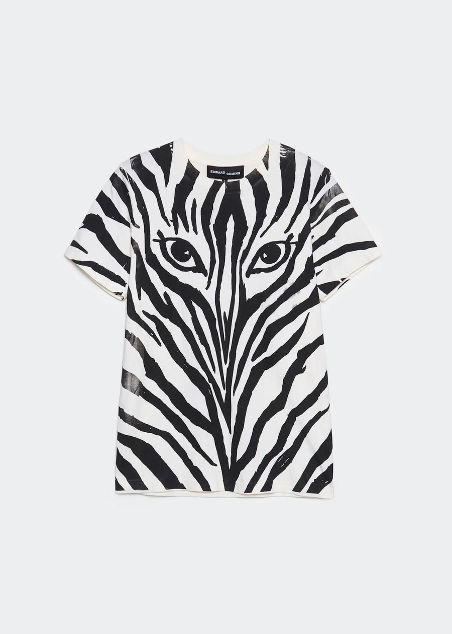 Bo Bardi Zebra Short Sleeve T-Shirt - SS27-J22B