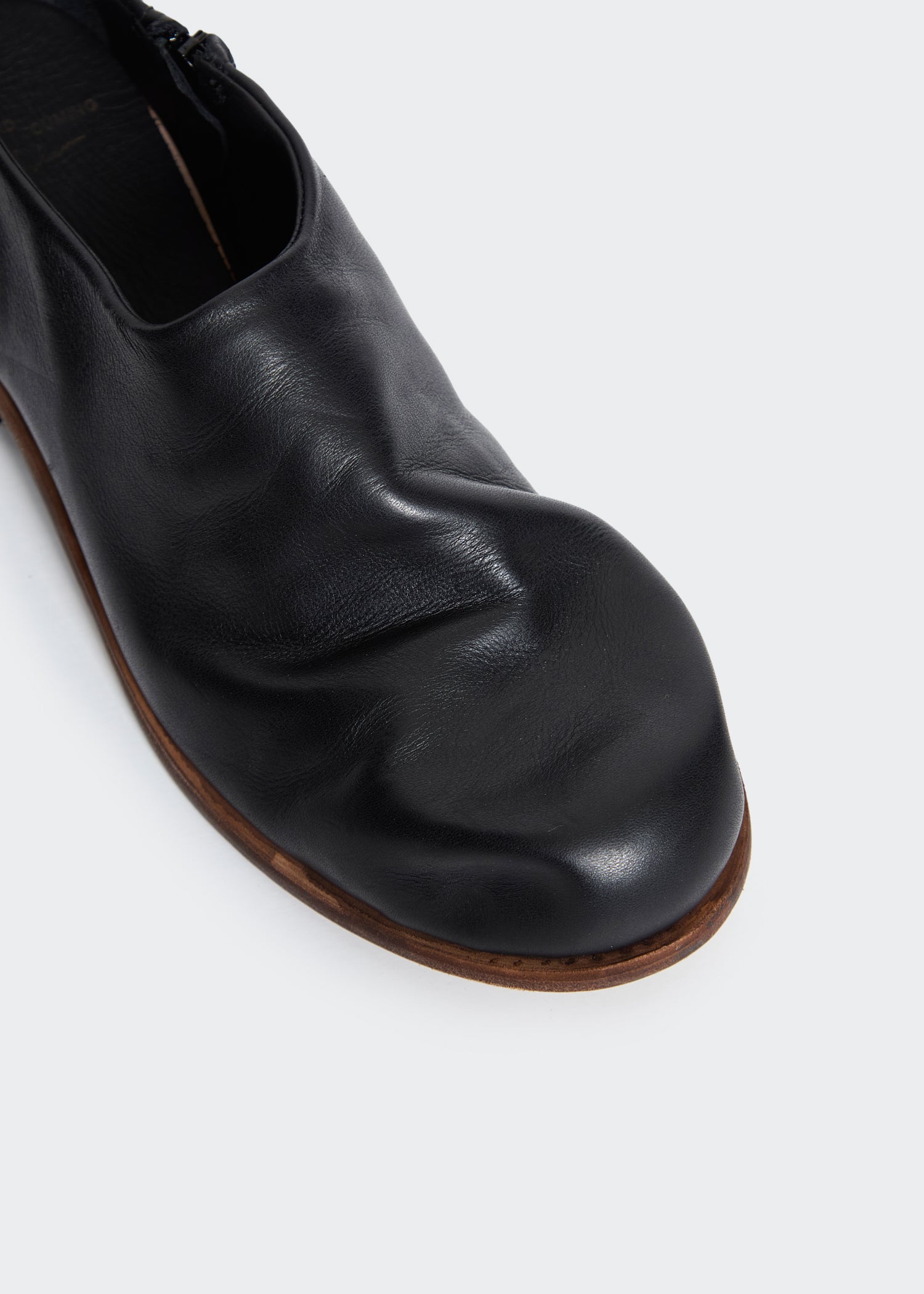 Bubble Toe Zip-On Mens - Black